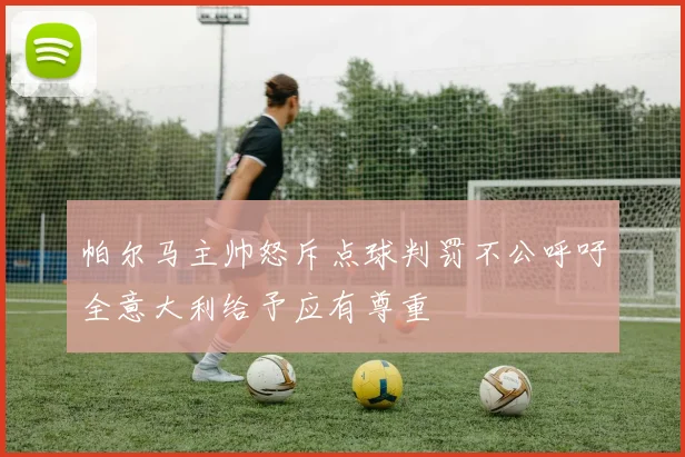帕尔马主帅怒斥点球判罚不公呼吁全意大利给予应有尊重